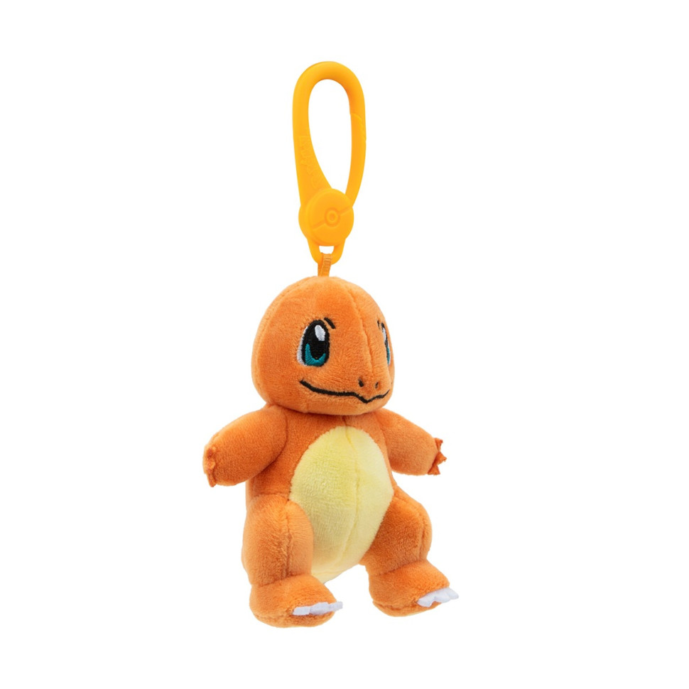 Дитяча м'яка іграшка на кліпсі Чармандер W6 Pokemon PKW3920, 8,9 см