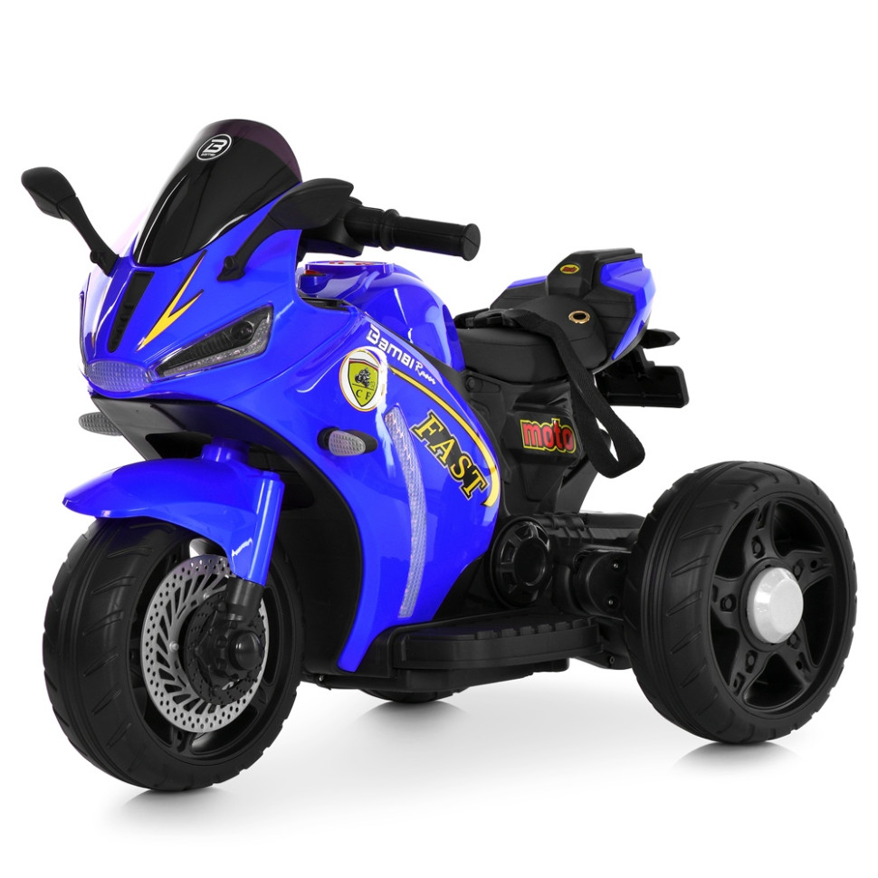 Дитячий електромобіль Мотоцикл Bambi Racer M 6345ELR-4 до 50 кг