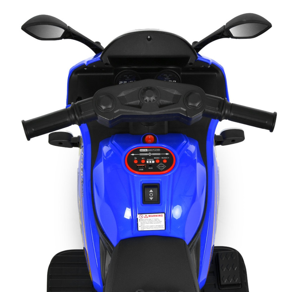 Дитячий електромобіль Мотоцикл Bambi Racer M 6345ELR-4 до 50 кг