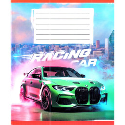 Тетрадь ученическая "Авто в дыму" Leader 036-580051L-3 в линию, 36 листов (959057) Тетрадь ученическая "Авто в дыму" Leader 036-580051L-3 в линию, 36 листов (959057)