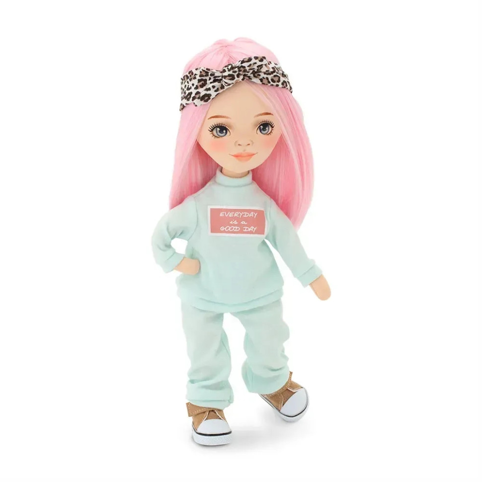 Детская мягкая кукла Билли ORANGE Sweet Sisters SS06-30 в мятном костюме