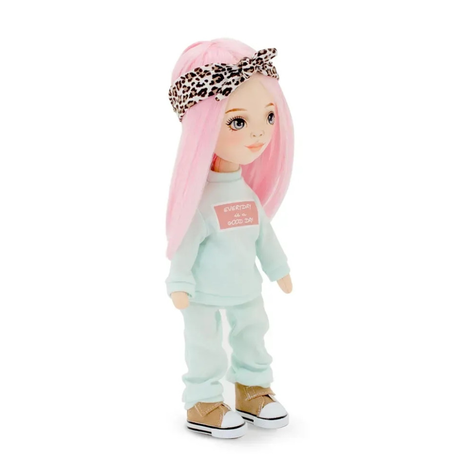 Детская мягкая кукла Билли ORANGE Sweet Sisters SS06-30 в мятном костюме