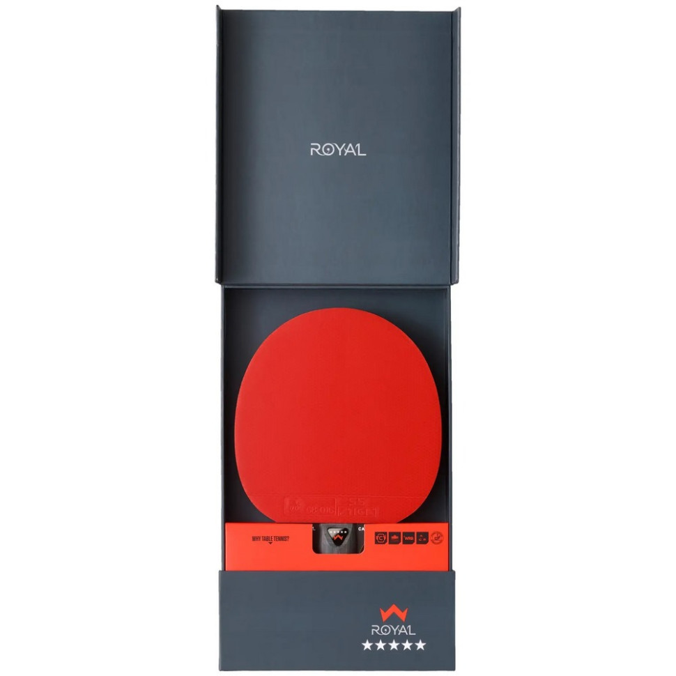 Ракетка для настільного тенісу Royal Carbon 5 Star FL Stiga 931106 (1215-2818-01)
