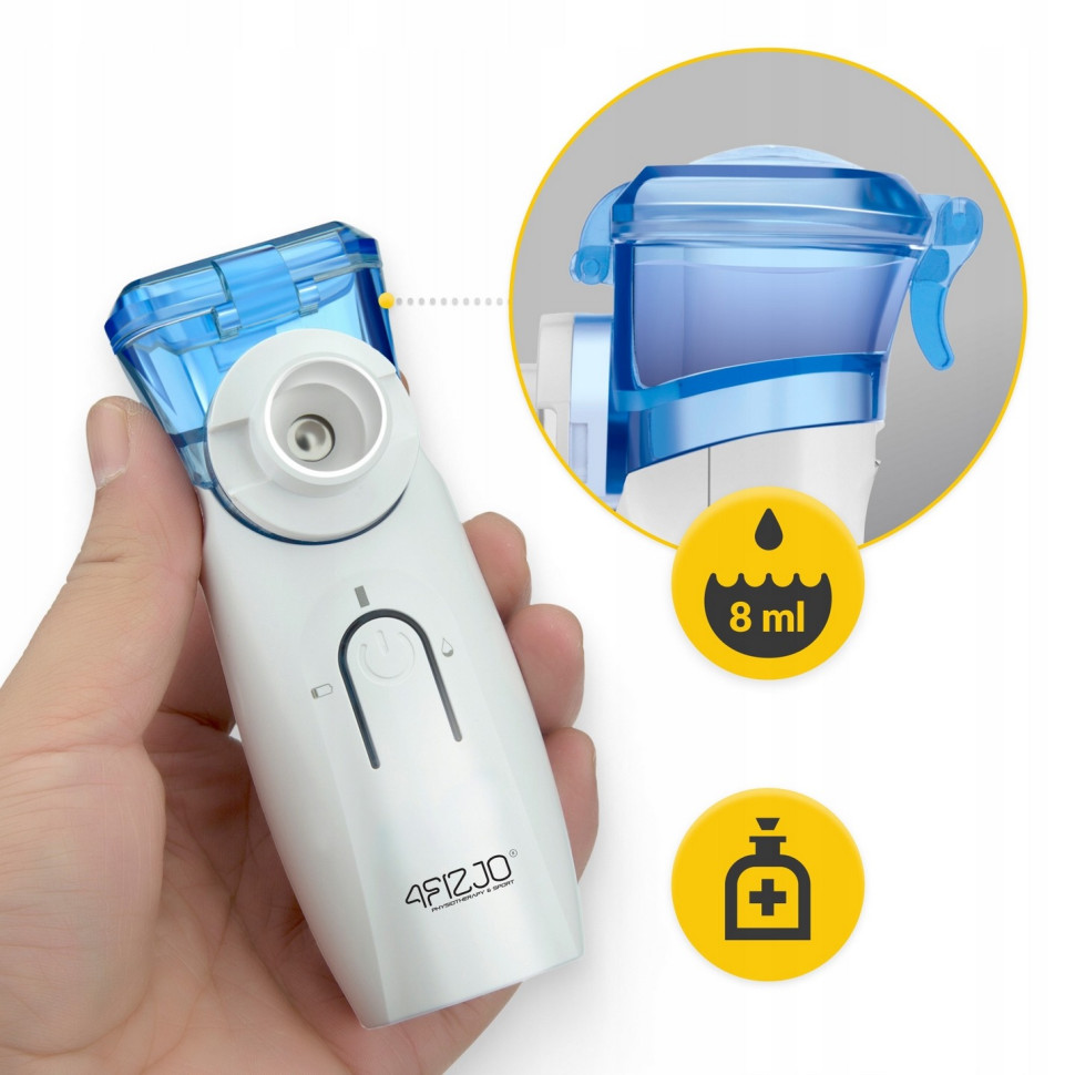 Інгалятор портативний (небулайзер) LITE 4FIZJO P-5905973402057 ультразвуковий