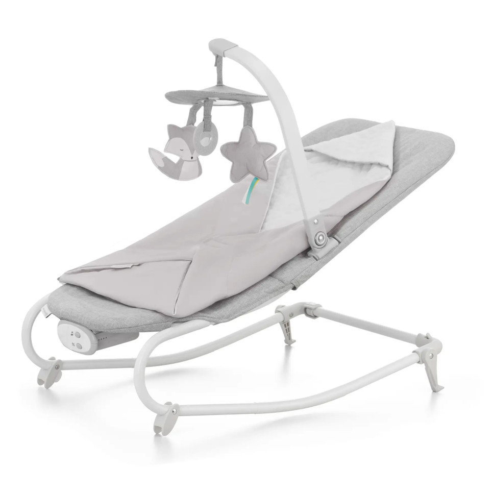 Шезлонг-качалка Felio 2 Kinderkraft KBFELI20GRY0000 Stone Grey 
