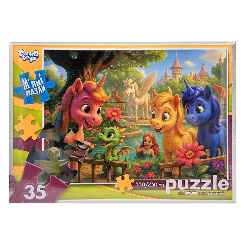 Детские мягкие пазлы 