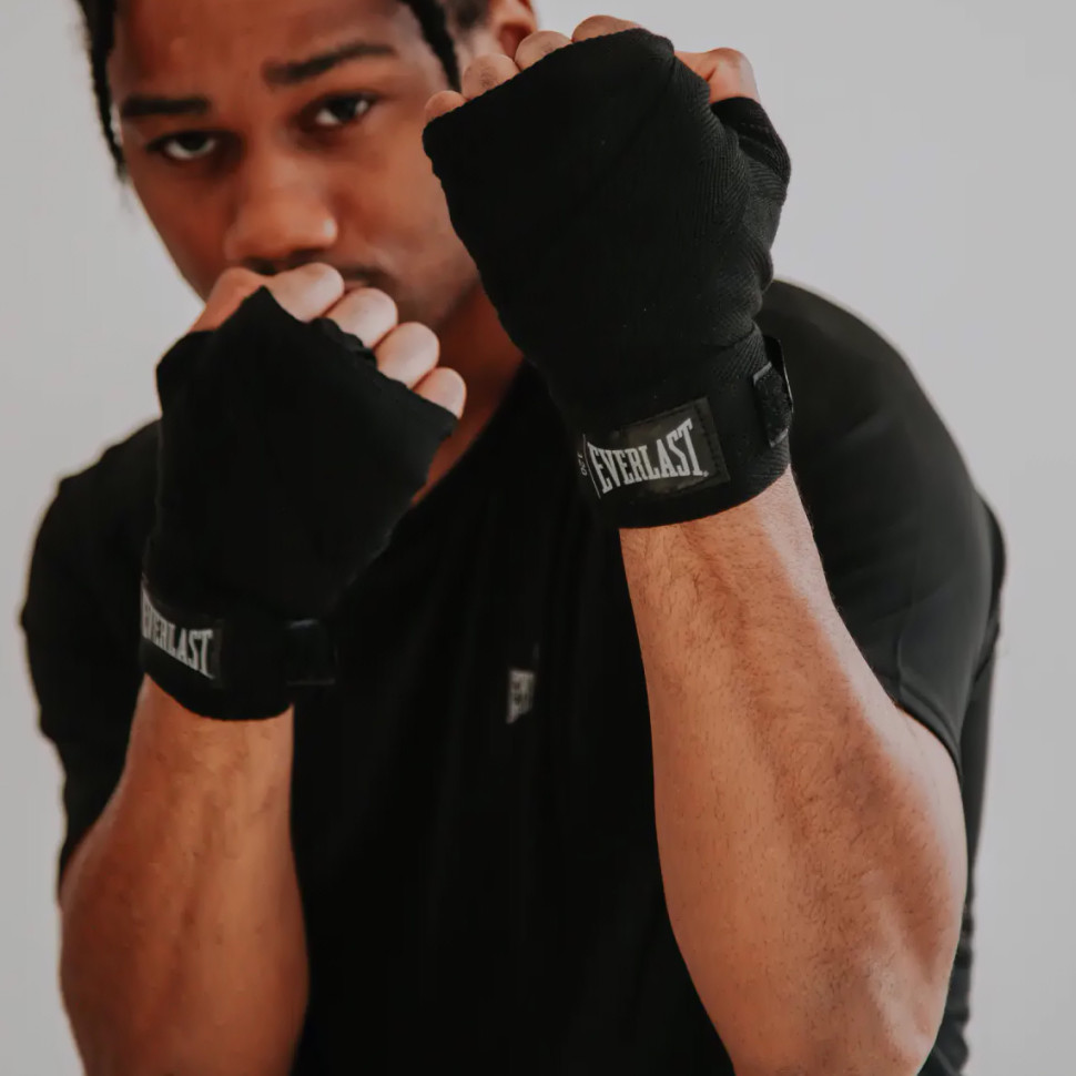 Бинты CORE HANDWRAPS Everlast P00003243 черный 304,8 см
