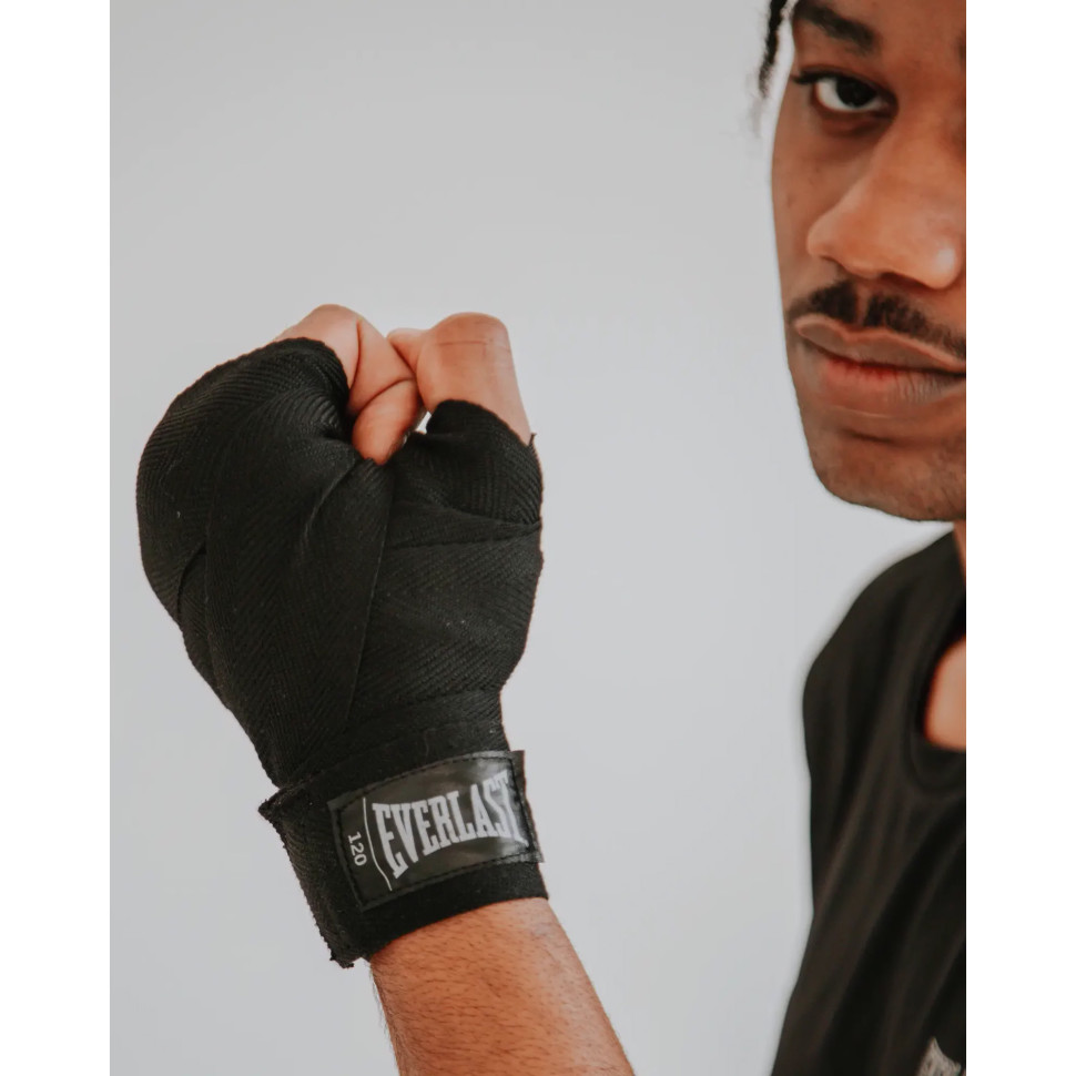 Бинты CORE HANDWRAPS Everlast P00003243 черный 304,8 см