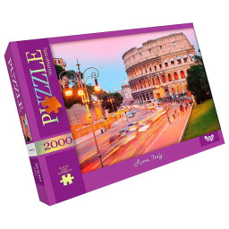 Пазл классический "Рим, Италия" Danko Toys C2000-01-08, 2000 элементов