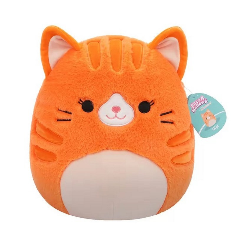 М'яка іграшка РУДА КІШЕЧКА ДЖІДЖІ Squishmallows SQCR06684, 30 см