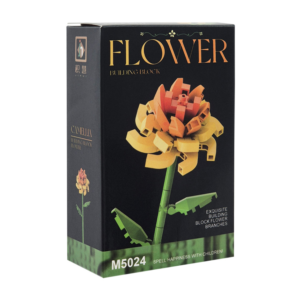 Конструктор детский Flower Bambi M5026-24 элементы для создания стебля и лепестков