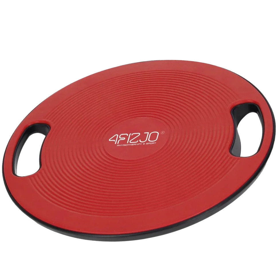 Балансувальна платформа 4FIZJO 4FJ0621 кругла, Red/Black