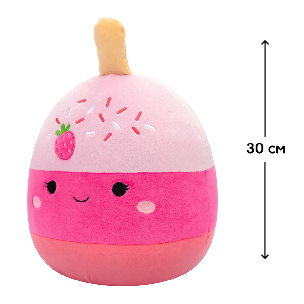 Дитяча м'яка іграшка ПЕРЛИННИЙ КЕЙК-ПОП ПАМА Squishmallows SQCR06573, 30 см
