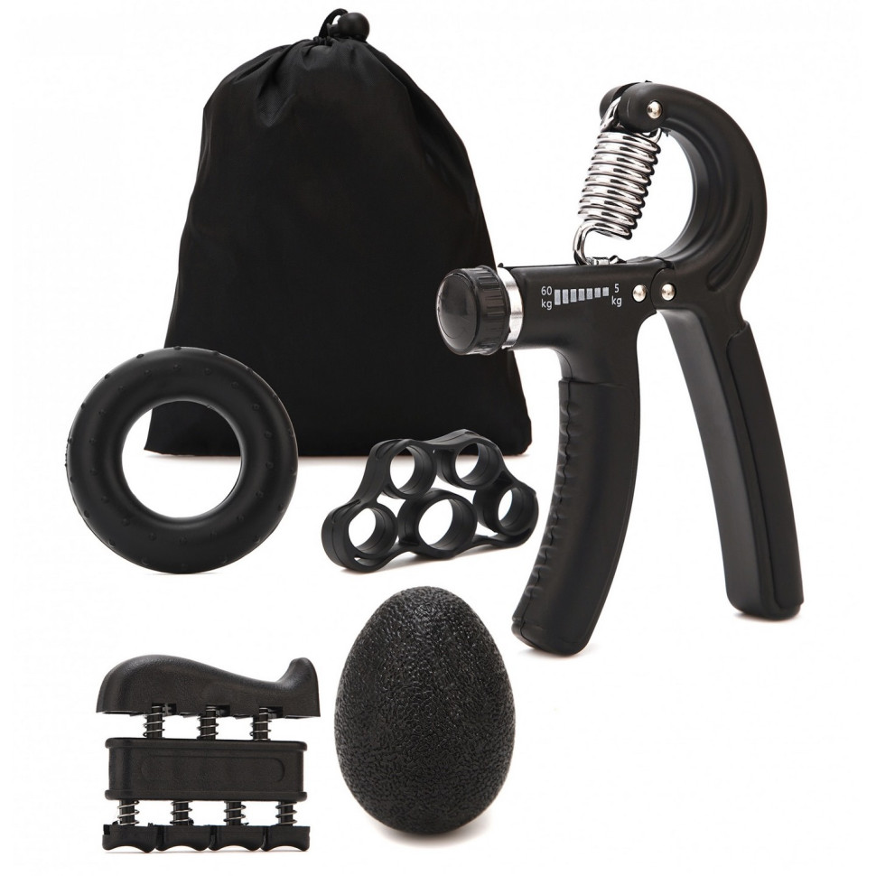 Набір еспандерів Hand Grip Workout Kit Cornix XR-0269 Black 5 шт