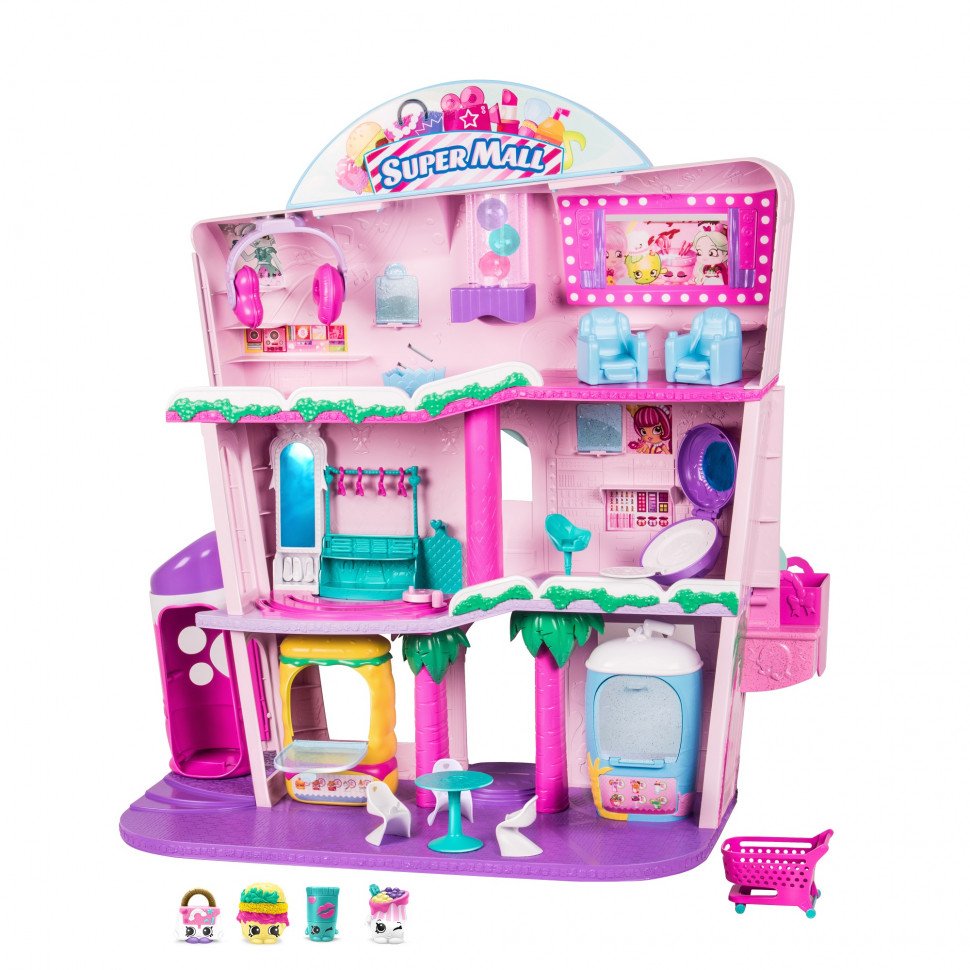 Набір фігурок SHOPKINS SHOPPIES - РОЗВАЖАЛЬНИЙ ЦЕНТР 56631