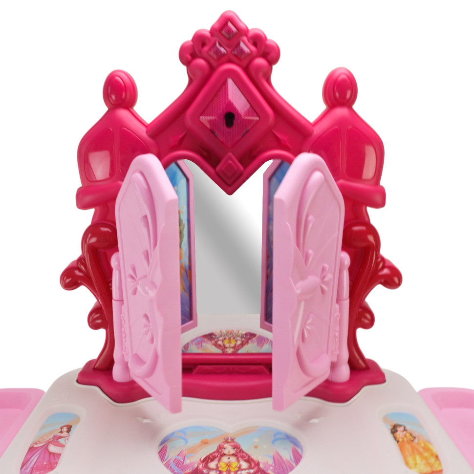 Ігровий набір Трюмо Dressing Table Bambi 1195 з аксесуарами, світло, музика