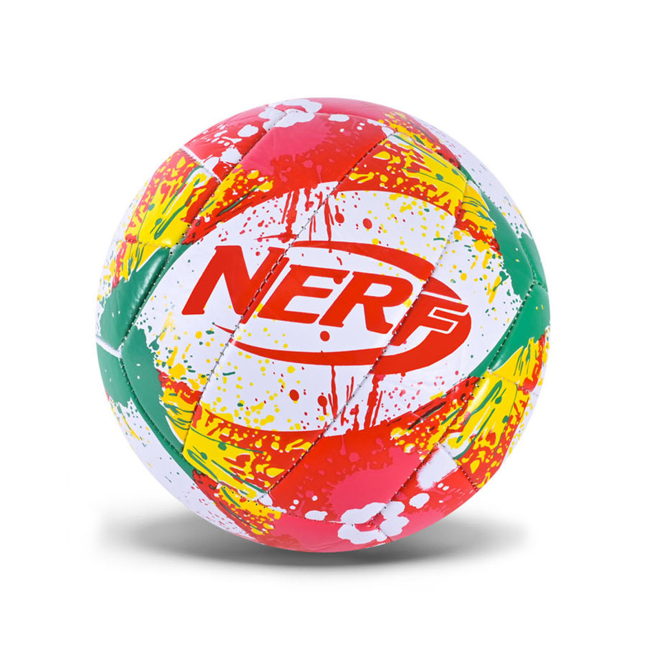 М'яч волейбольний Nerf Bambi VB25621(Red) полімерні матеріали, діаметр 21 см