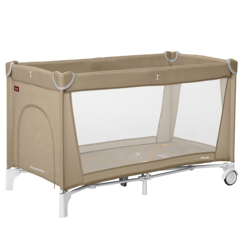 Дитяче ліжко-манеж Piccolo Carrello CRL-18101 Sand Beige