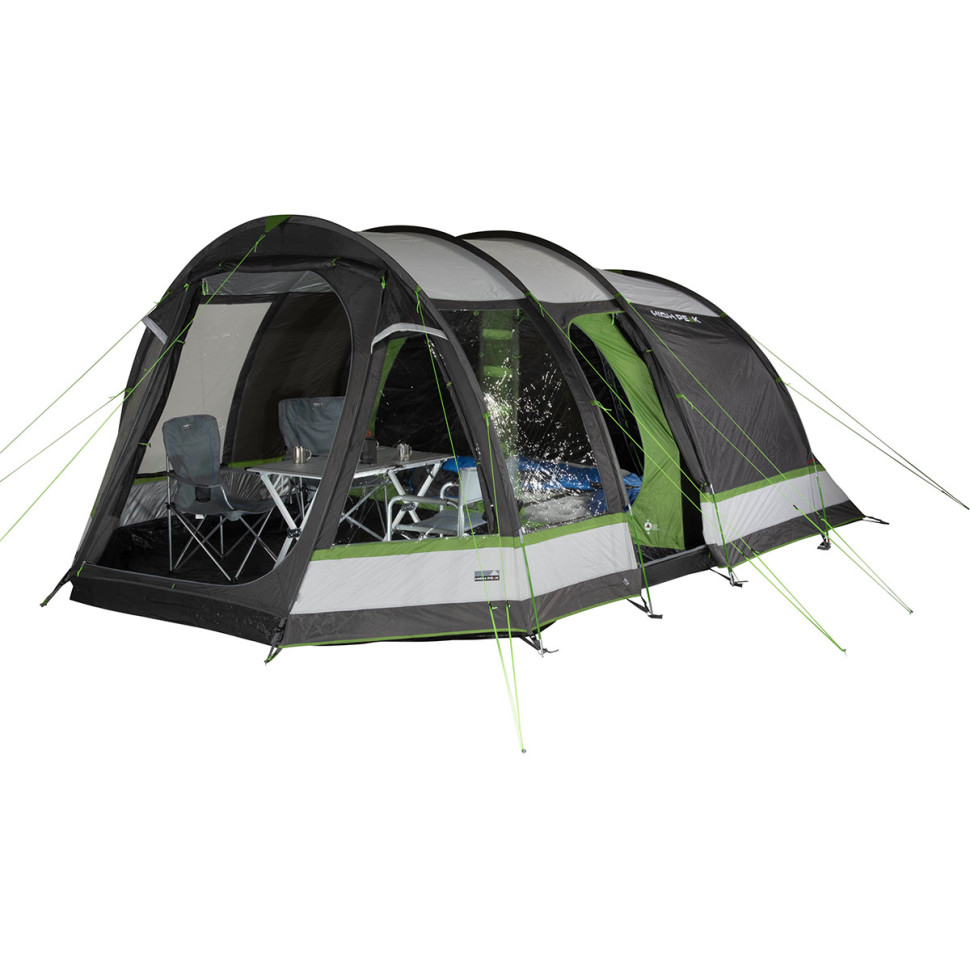 Палатка пятиместная Bozen 5.0 High Peak 928666 Light Grey/Dark Grey/Green (11836)