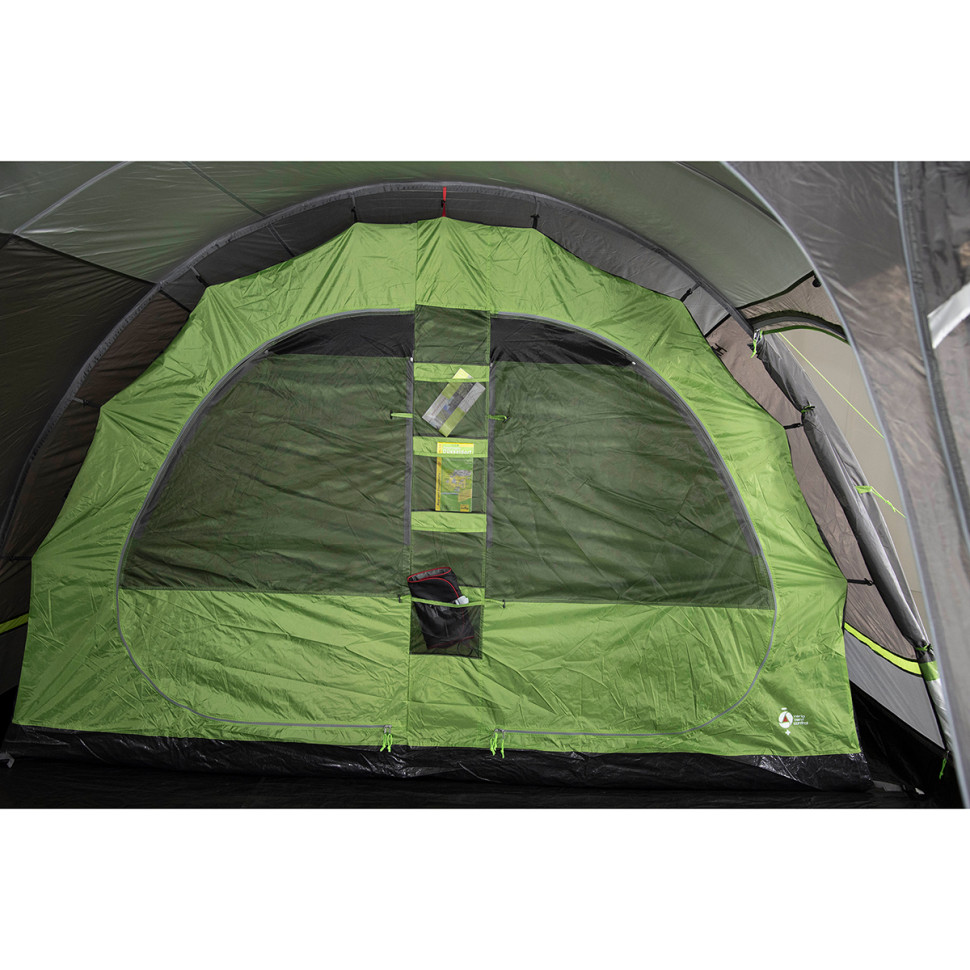 Палатка пятиместная Bozen 5.0 High Peak 928666 Light Grey/Dark Grey/Green (11836)