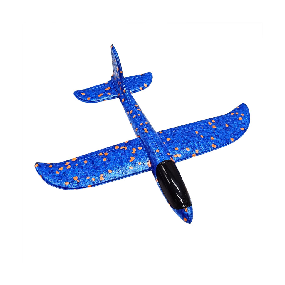 Детский метательный самолёт-планер Bambi C28006(Blue) длина 24 см