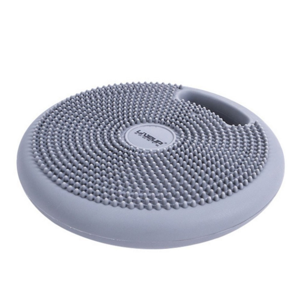 Подушка для массажа и баланса MASSAGE CUS LivePro LS3592-g серый