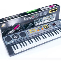 Синтезатор детский MQ MQ4911 с микрофоном, 49 клавиш