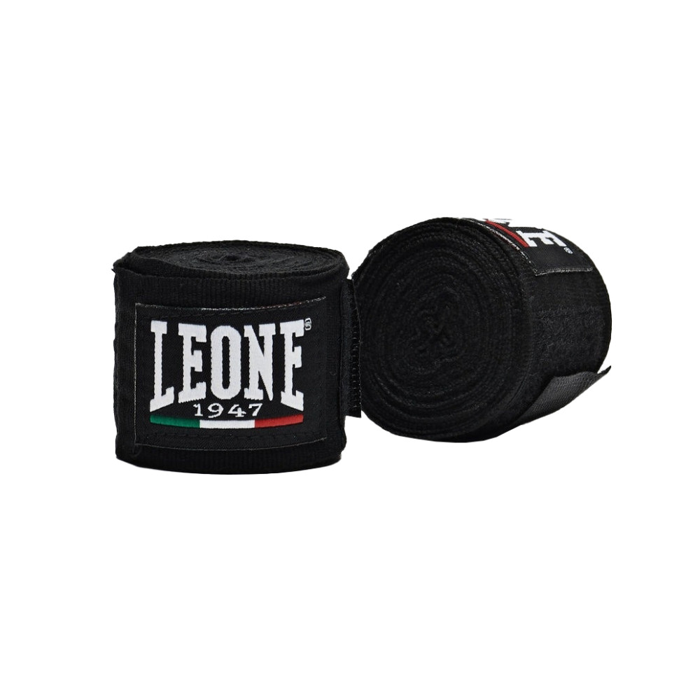 Бинти для боксу AB705 Leone AB705_Black_450 Black 4,5 метри