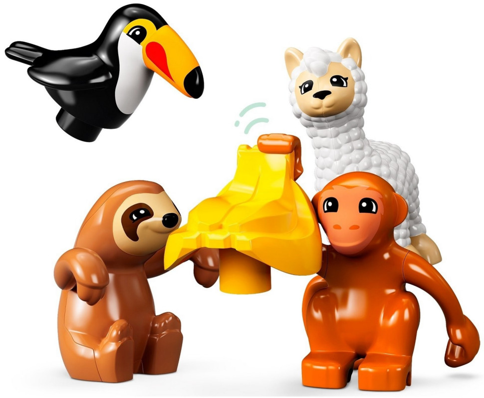 Конструктор LEGO DUPLO Town Дикі тварини Південної Америки 10973