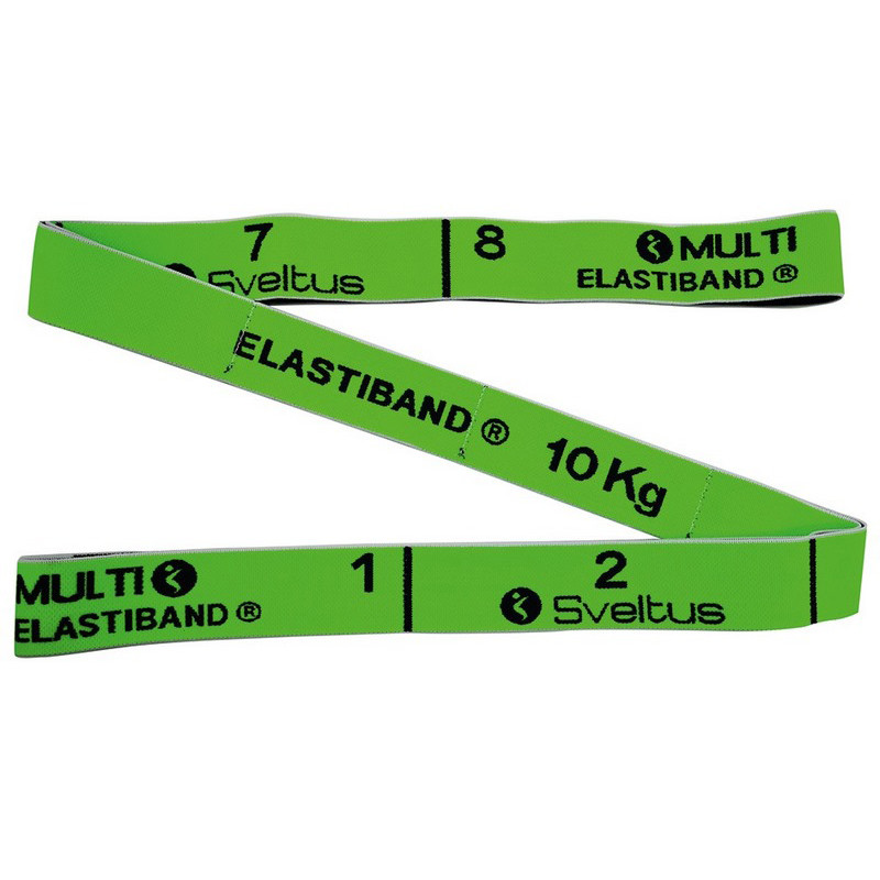 Еспандер для фітнесу Multi Elastiband Sveltus SLTS-0103 Зелений 10 кг