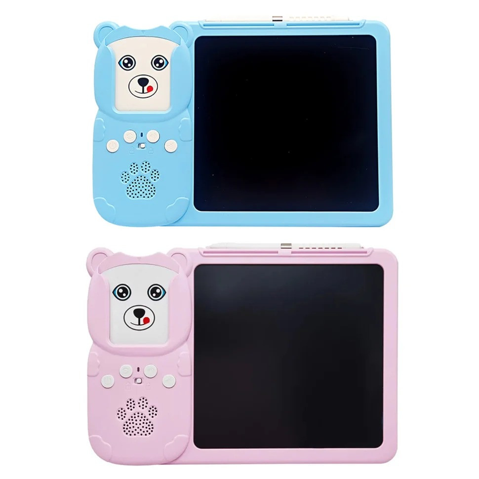 Планшет для малювання LCD Writing Tablet + озвучена абетка Монтессорі Bambi Y5, 112 карт
