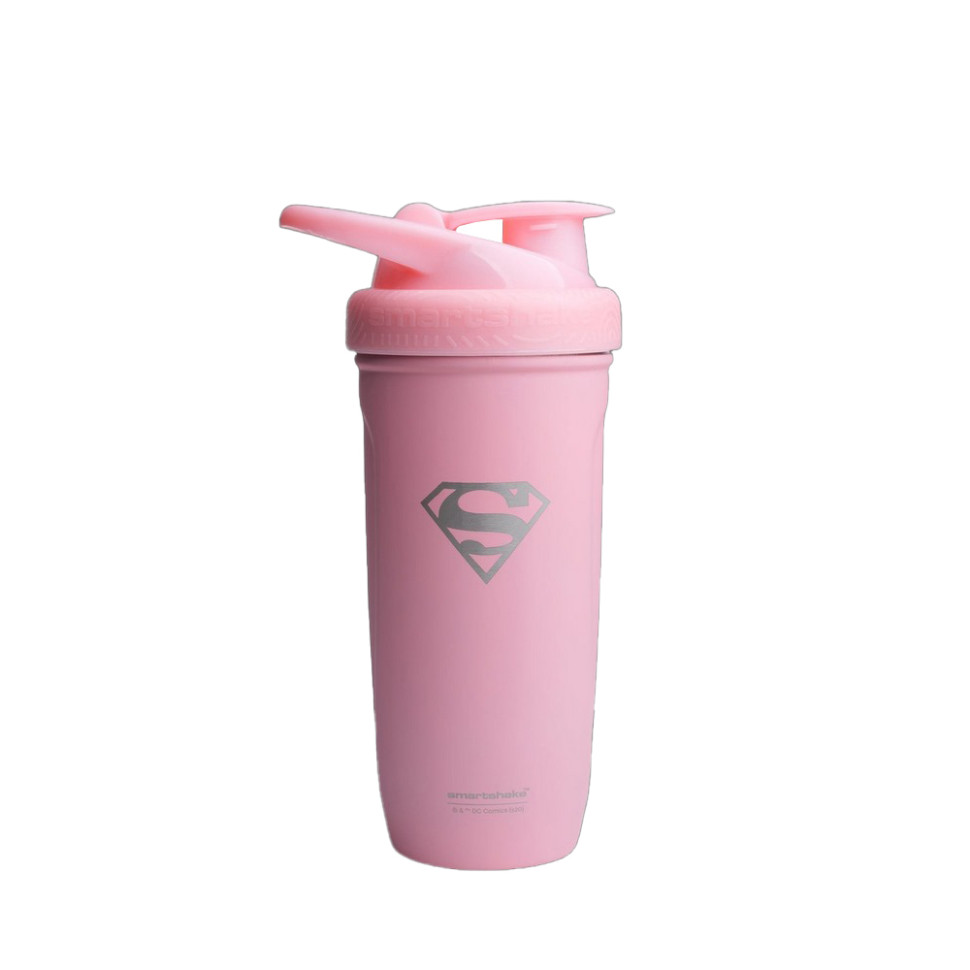 Шейкер спортивний Reforce Supergirl SmartShake 11150801 Pink 900 мл