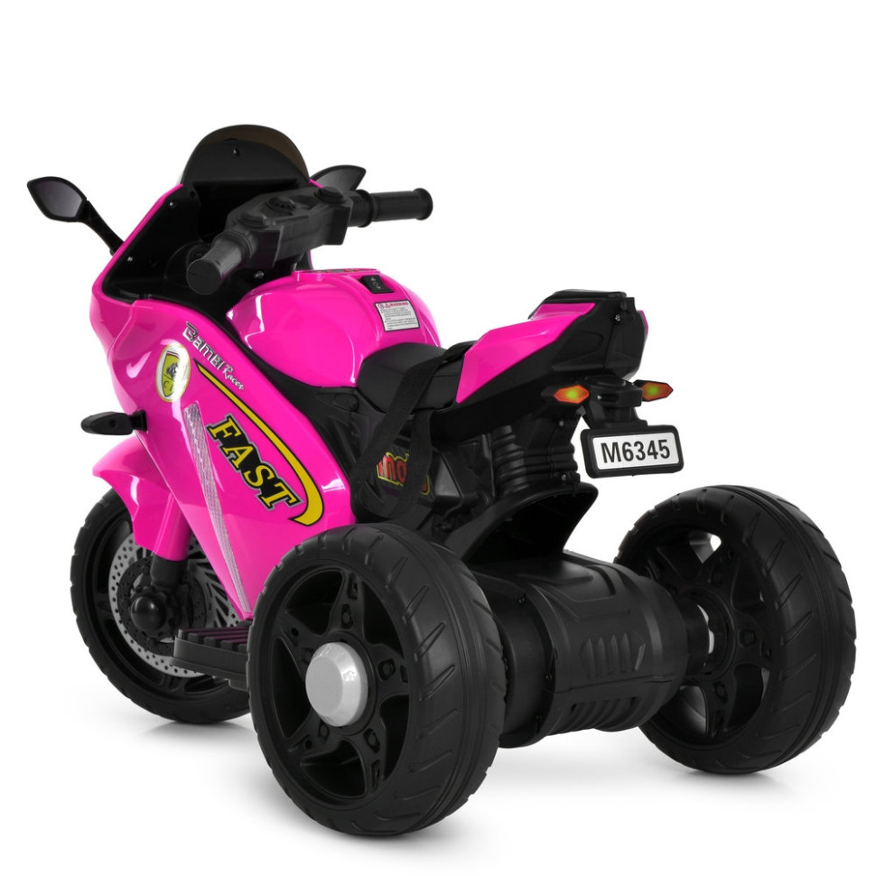 Дитячий електромобіль Мотоцикл Bambi Racer M 6345ELR-8 до 50 кг