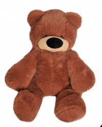Мягкая игрушка медведь Алина Бублик 77 см коричневый Б№2-кор