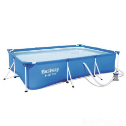 Каркасный бассейн Bestway 56411, 300х201х66 см, 3300 л
