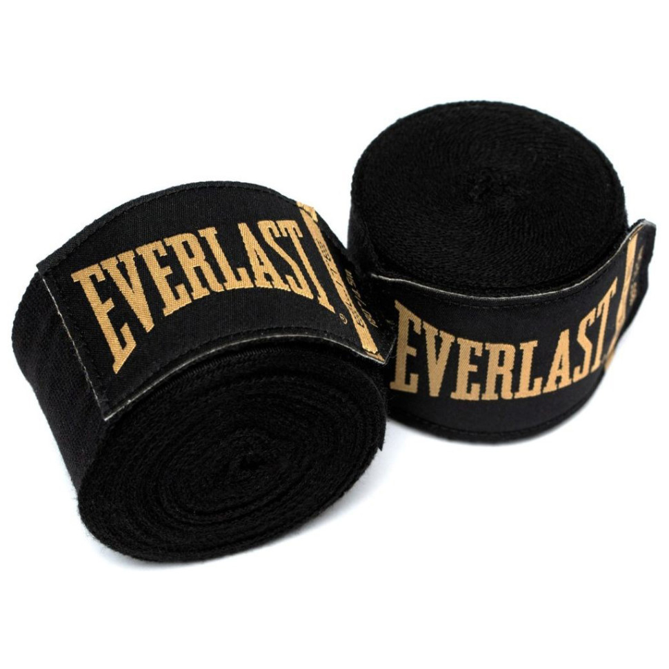 Бинты ELITE HANDWRAPS Everlast P00003323 черный 457,2 см