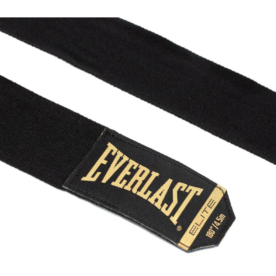 Бинты ELITE HANDWRAPS Everlast P00003323 черный 457,2 см
