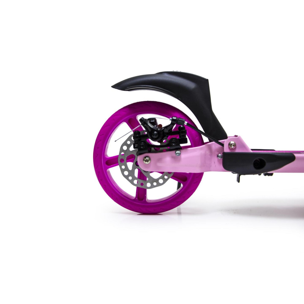 Самокат двухколесный Scale Sports 1565716456 SS-04 Pink, дисковый тормоз