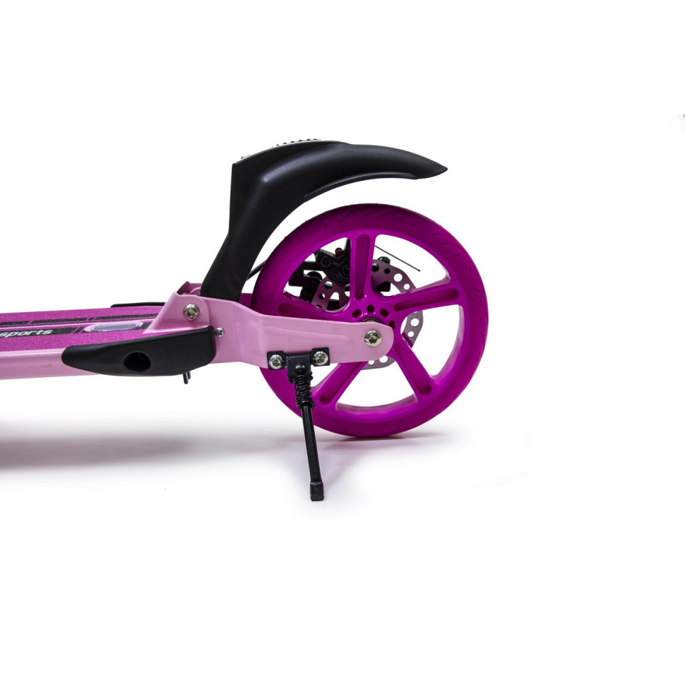 Самокат двухколесный Scale Sports 1565716456 SS-04 Pink, дисковый тормоз