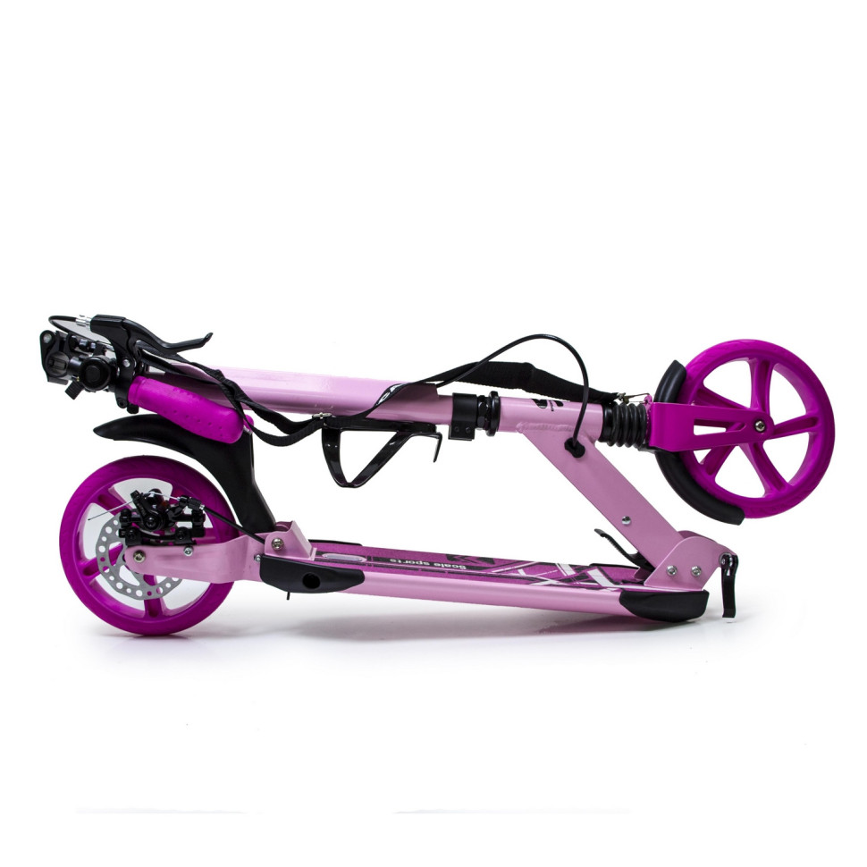 Самокат двухколесный Scale Sports 1565716456 SS-04 Pink, дисковый тормоз