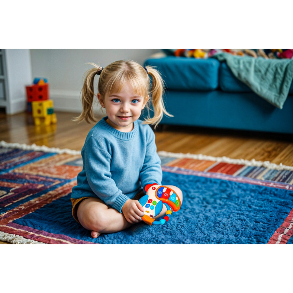 Игровой развивающий столик Safari Bambi SAF1, 6 шариков, 4 мелодии