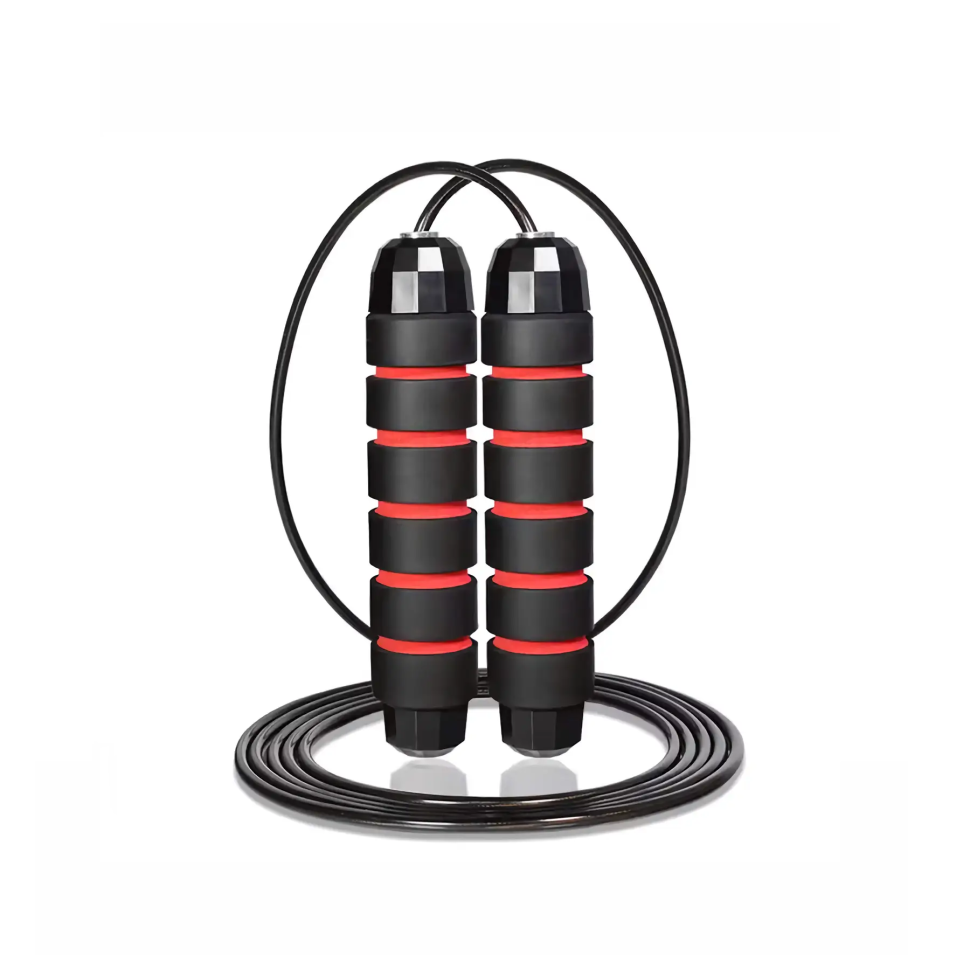 Скакалка для кросфіту Cornix Speed ​​Rope Classic XR-0354 чорний/червоний