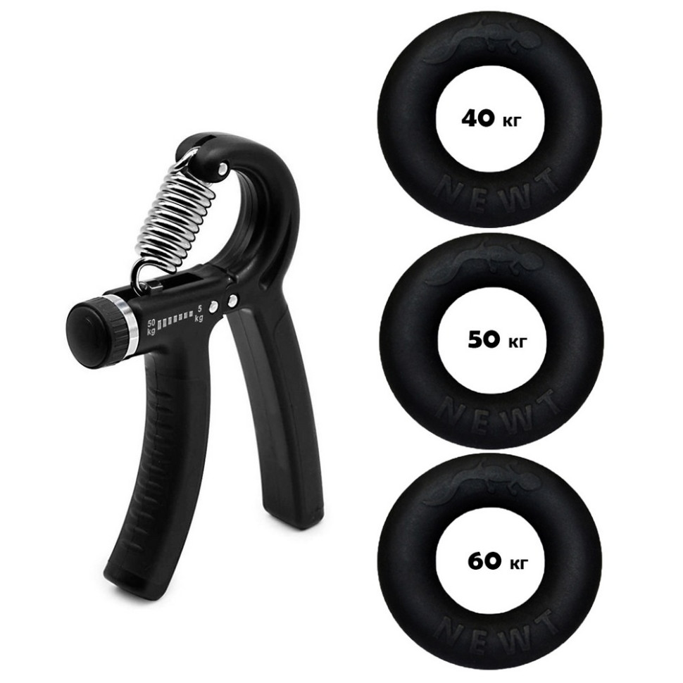 Набір кистьових еспандерів кільце+еспандер ножиці Power Grip Set2 Newt NE-1588-60