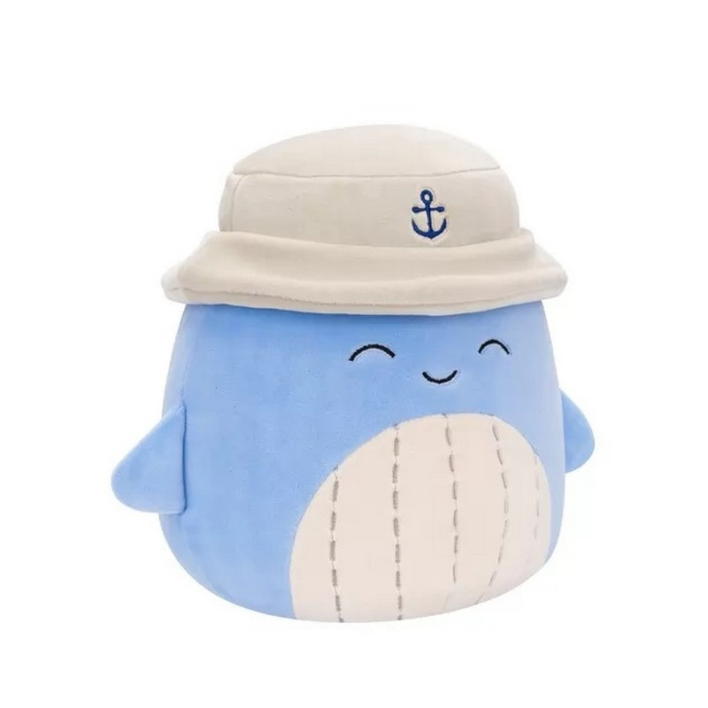 Мягкая игрушка СИНИЙ КИТ САМИР В ПАНАМЕ Squishmallows SQCR06593, 19 см