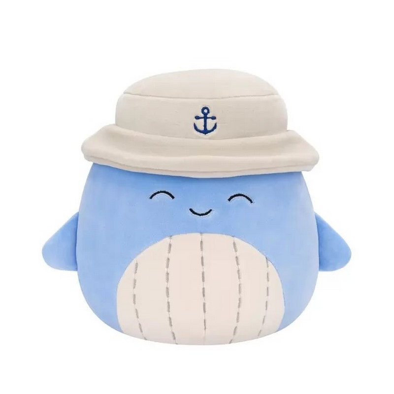 Мягкая игрушка СИНИЙ КИТ САМИР В ПАНАМЕ Squishmallows SQCR06593, 19 см