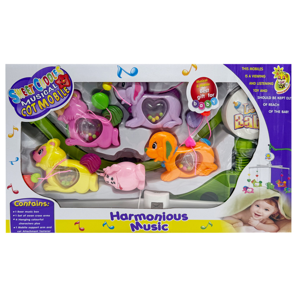 Музичний мобіль на ліжечко 