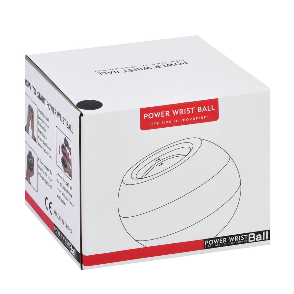 Гироскопический эспандер кистевой Bambi MS 4080-1(Black) 70-55 мм