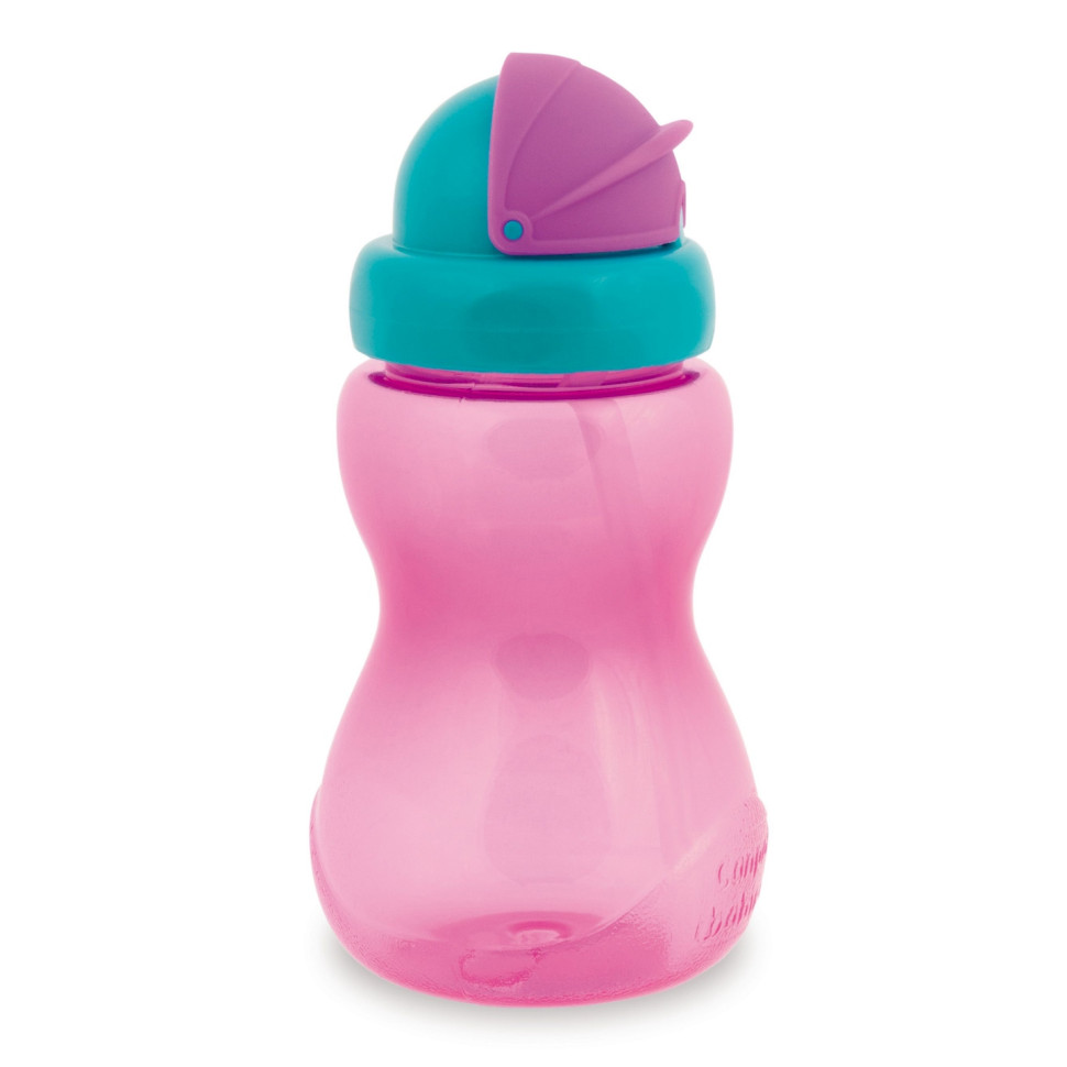 Пляшечка спортивна з трубочкою Canpol babies 56/109_pin 270 мл