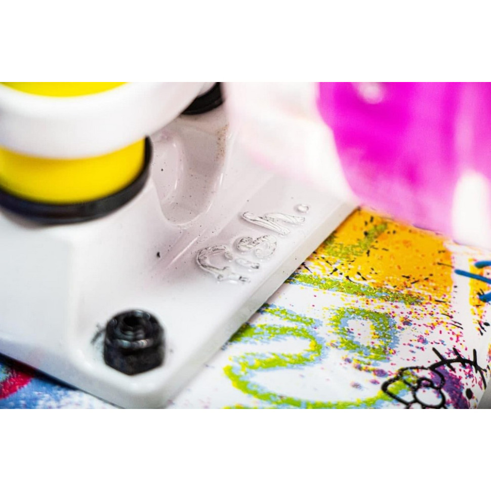 Скейт Penny Board Graffity Fish PFO011 колеса зі світлом 85 кг