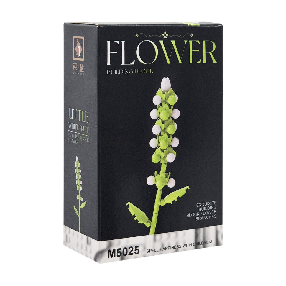 Конструктор детский Flower Bambi M5026-25 элементы для создания стебля и лепестков